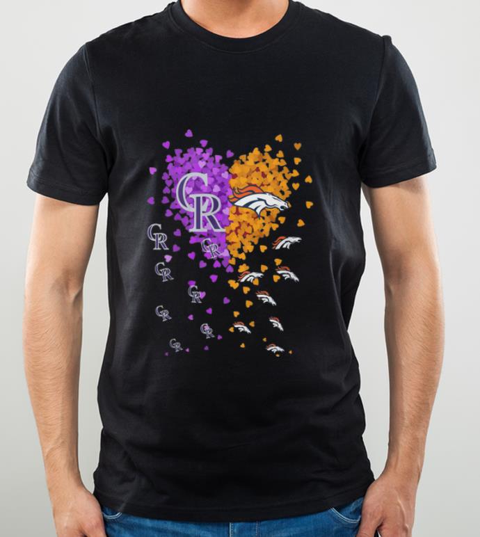 Awesome Heart Colorado Rockies And Denver Broncos shirt 4 - Awesome Heart Colorado Rockies And Denver Broncos shirt
