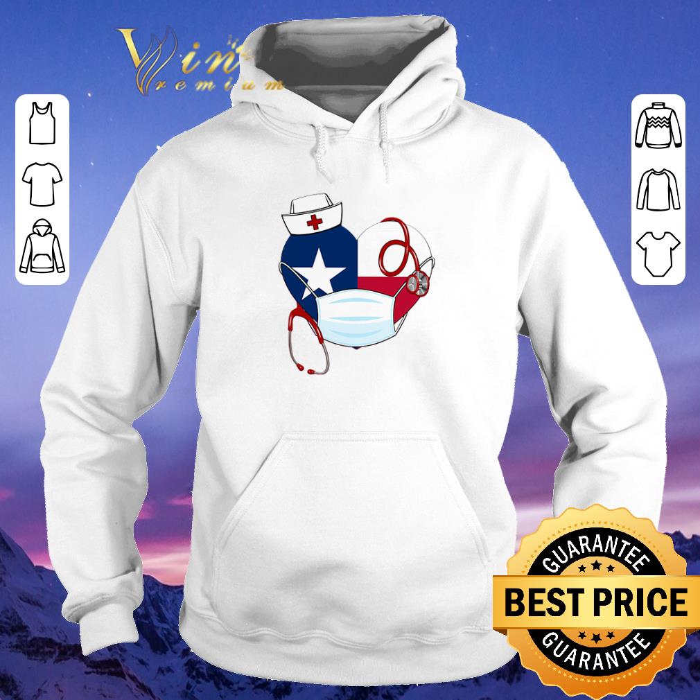 Awesome Heart Texas Stethoscope nurse face mask shirt sweater 4 - Awesome Heart Texas Stethoscope nurse face mask shirt sweater