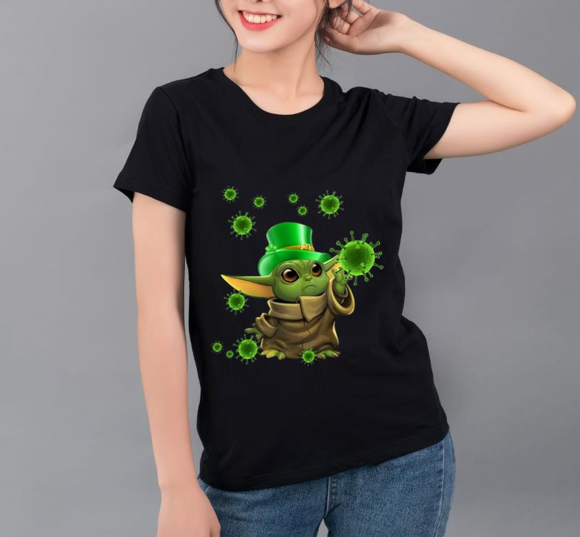 Awesome Star Wars Baby Yoda Leprechaun Coronavirus St Patricks Day shirt 4 - Awesome Star Wars Baby Yoda Leprechaun Coronavirus St. Patricks Day shirt
