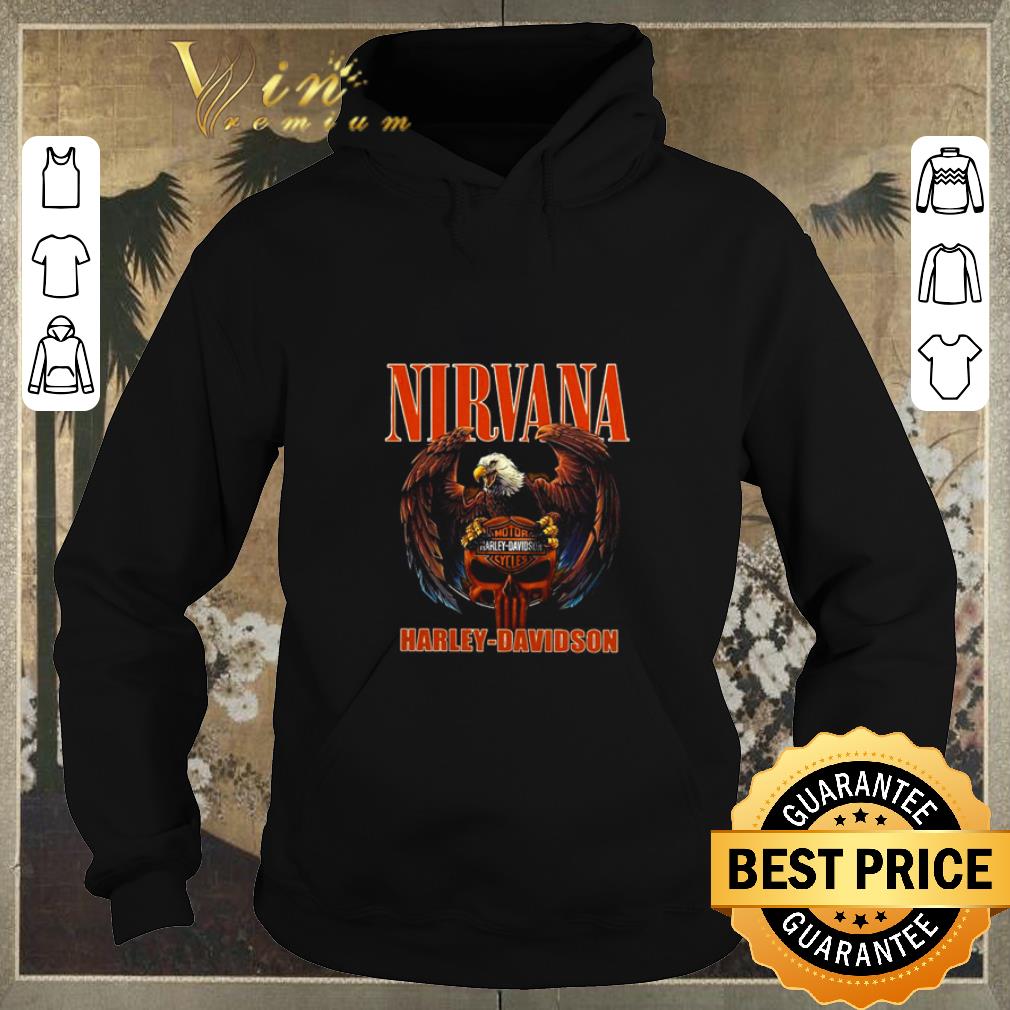 Awesome eagle Nirvana Motor Harley Davidson shirt sweater 4 - Awesome eagle Nirvana Motor Harley-Davidson shirt sweater