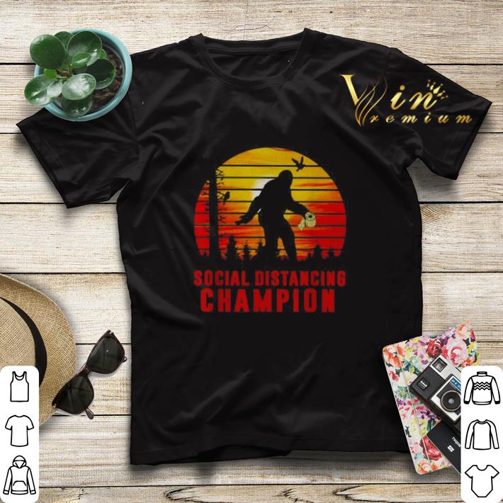 Bigfoot hug Toilet paper Social distancing champion sunset shirt sweater 4 1 - Bigfoot hug Toilet paper Social distancing champion sunset shirt sweater