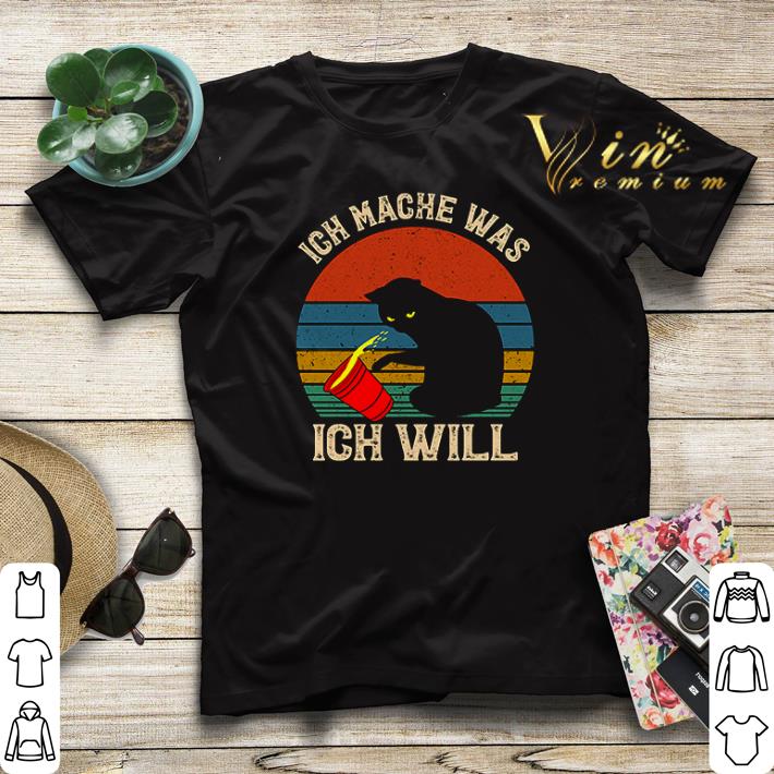 Cat ich mache was Ich will vintage shirt sweater 4 - Cat ich mache was Ich will vintage shirt sweater