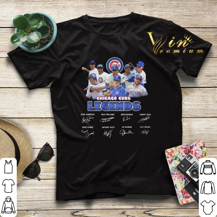 Chicago Cubs Legends signatures Ryne Sandberg Billy Williams shirt sweater Chicago Cubs Legends signatures Ryne Sandberg Billy Williams shirt sweater 4 - Chicago Cubs Legends signatures Ryne Sandberg Billy Williams shirt sweater