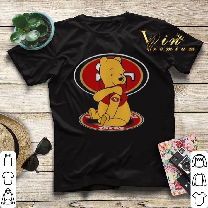Disney Pooh Tattoo San Francisco 49ers Logo shirt sweater 4 - Disney Pooh Tattoo San Francisco 49ers Logo shirt sweater