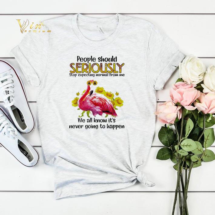 Flamingo people should seriously stop expecting normal from me shirt sweater Flamingo people should seriously stop expecting normal from me shirt sweater 4 - Flamingo people should seriously stop expecting normal from me shirt sweater