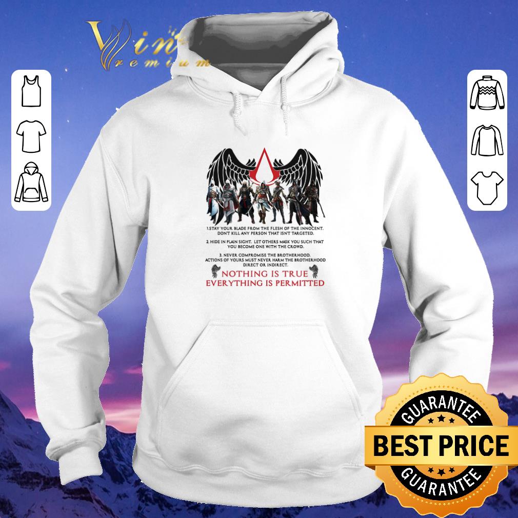 Funny Assassin s Creed Logo Nothing Is True Everything Is Permitted shirt sweater 4 - Funny Assassin's Creed Logo Nothing Is True Everything Is Permitted shirt sweater