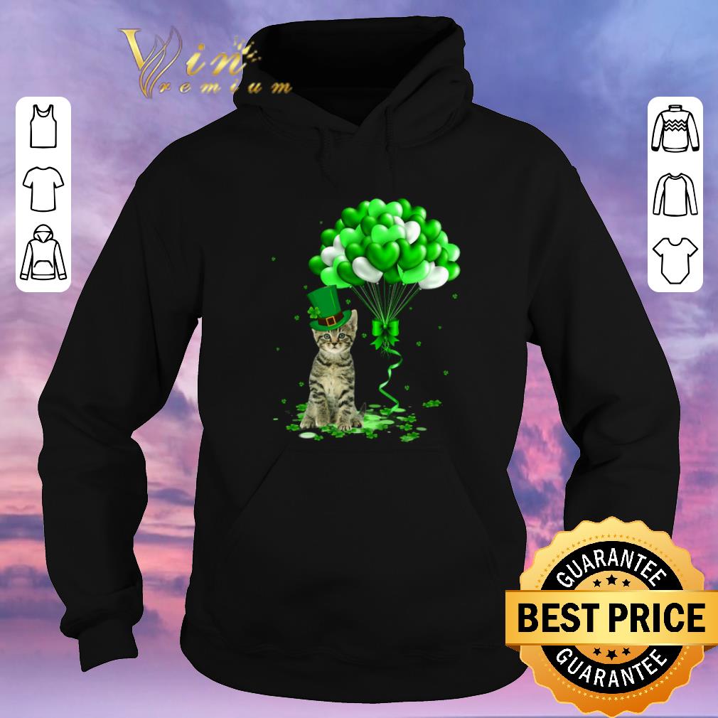 Funny Cat balloons heart St. Patrick's Day 2020 shirt sweater Funny Cat balloons heart St Patrick s Day 2020 shirt sweater 4 - Funny Cat balloons heart St. Patrick's Day 2020 shirt sweater