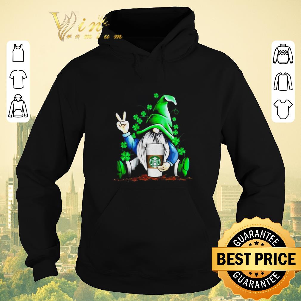 Funny Gnome hug Starbucks coffee St. Patrick's Day shirt sweater Funny Gnome hug Starbucks coffee St Patrick s Day shirt sweater 4 - Funny Gnome hug Starbucks coffee St. Patrick's Day shirt sweater