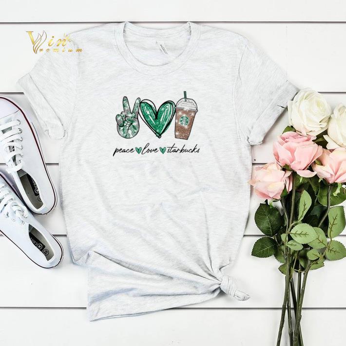 Glitter Peace Love Starbucks coffee shirt sweater Glitter Peace Love Starbucks coffee shirt sweater 4 - Glitter Peace Love Starbucks coffee shirt sweater