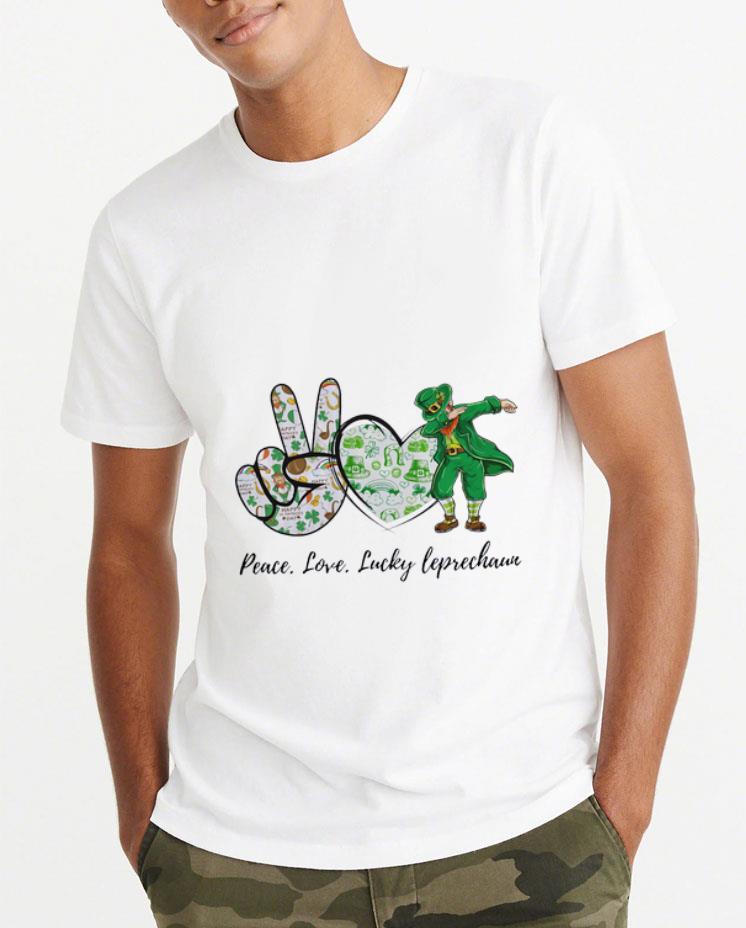 Great Peace Love Lucky Leprechaun shirt 4 - Great Peace Love Lucky Leprechaun shirt