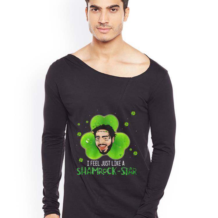 Great Post Malone Shamrock Star St Patrick s Day shirt 4 - Great Post Malone Shamrock Star St Patrick’s Day shirt