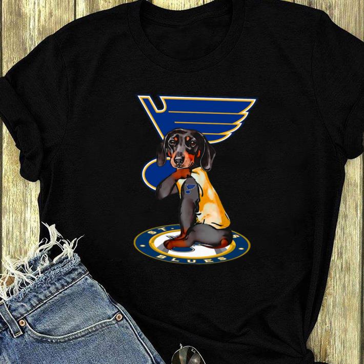 Great Tattoos Dachshund St Louis Blues shirt 4 - Great Tattoos Dachshund St Louis Blues shirt