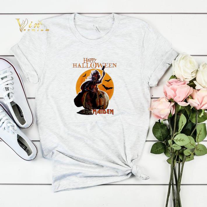 Happy Halloween mashup Iron Maiden shirt sweater 4 - Happy Halloween mashup Iron Maiden shirt sweater