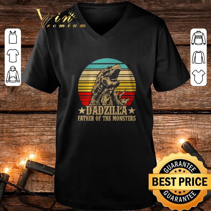 Hot Gorilla Dadzilla father of the monsters vintage shirt 4 - Hot Gorilla Dadzilla father of the monsters vintage shirt