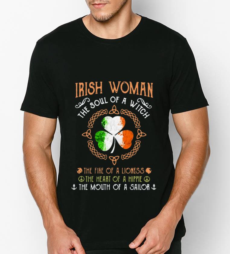 Hot Irish Woman The Soul Of The Witch The Fire Of A Lioness The Heart Of A Hippie shirt 4 - Hot Irish Woman The Soul Of The Witch The Fire Of A Lioness The Heart Of A Hippie shirt