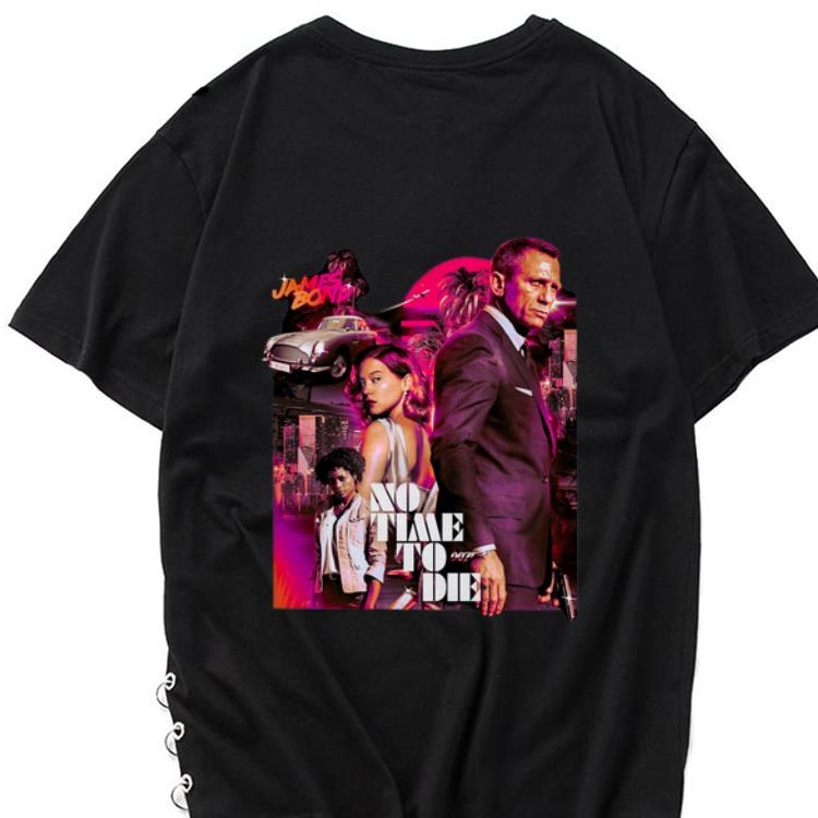 Hot No Time Die 007 Characters Vintage shirt 1 - Hot No Time Die 007 Characters Vintage shirt