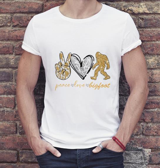 Hot Peace Love Bigfoot shirt 4 - Hot Peace Love Bigfoot shirt