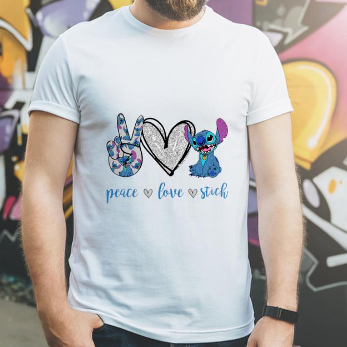 Hot Peace Love Stitch shirt 4 - Hot Peace Love Stitch shirt