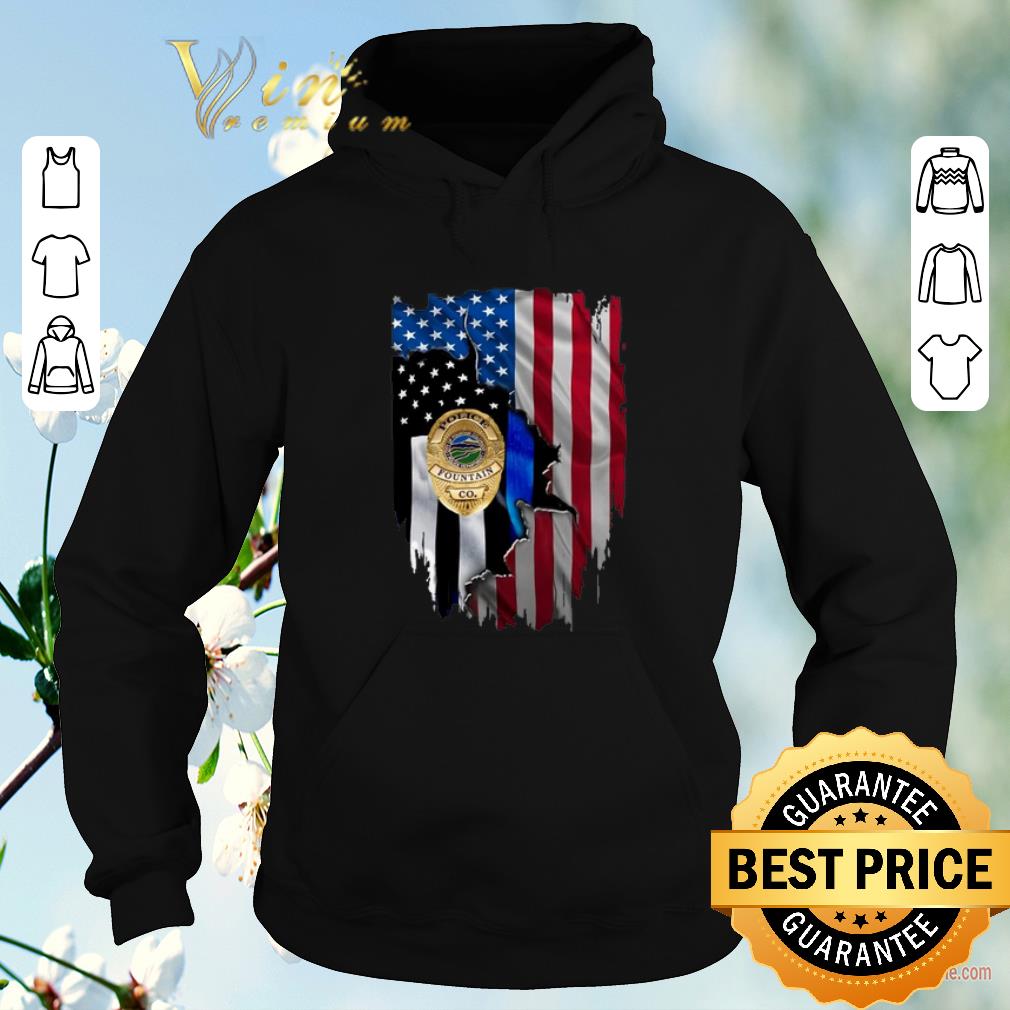 Hot Police Fountain Co American flag shirt sweater 4 - Hot Police Fountain Co American flag shirt sweater