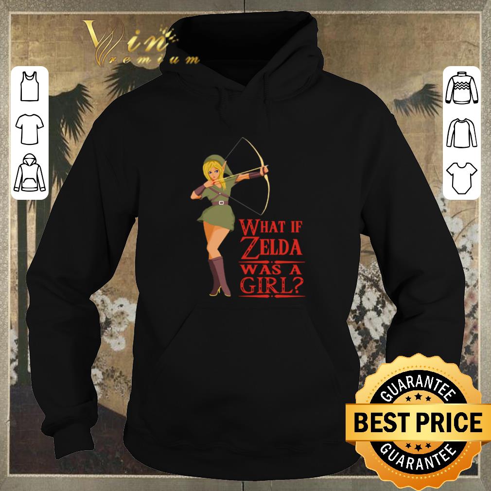 Hot What if Zelda was a girl The Legend of Zelda shirt sweater 4 - Hot What if Zelda was a girl The Legend of Zelda shirt sweater