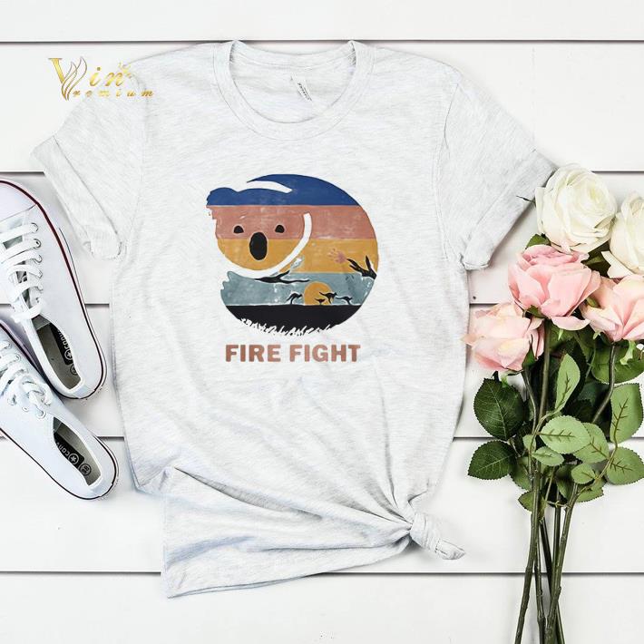 Koala Fire Fight Australia 2020 Retro Vintage shirt 4 - Koala Fire Fight Australia 2020 Retro Vintage shirt