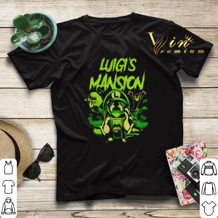 Luigi s Mansion Super Mario shirt sweater 4 - Luigi's Mansion Super Mario shirt sweater