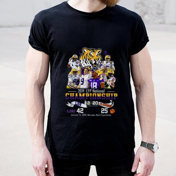 Nice 2019 CFP National Champions LSU vs Clemson shirt 4 - Nice 2019 CFP National Champions LSU vs Clemson shirt
