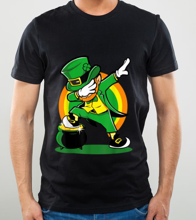 Nice Dabbing Leprechaun Boy St Patricks Day Kids Men Women shirt 4 - Nice Dabbing Leprechaun Boy, St Patricks Day Kids Men Women shirt
