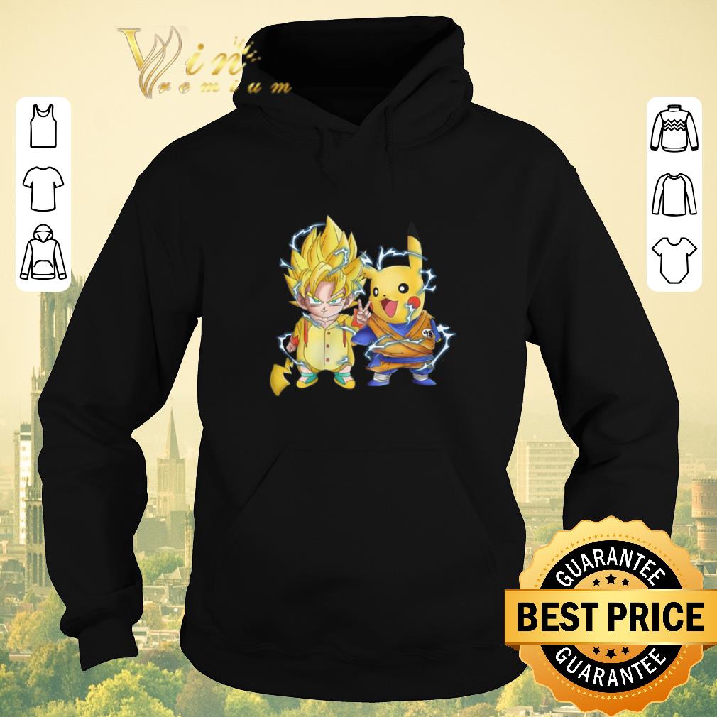 Nice Dragon ball Z Son Goku and Pikachu shirt sweater Nice Dragon ball Z Son Goku and Pikachu shirt sweater 4 - Nice Dragon ball Z Son Goku and Pikachu shirt sweater