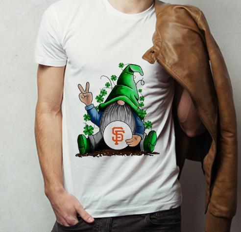 Nice Gnomes Hug San Francisco Giants Baseball Shamrock shirt 4 - Nice Gnomes Hug San Francisco Giants Baseball Shamrock shirt