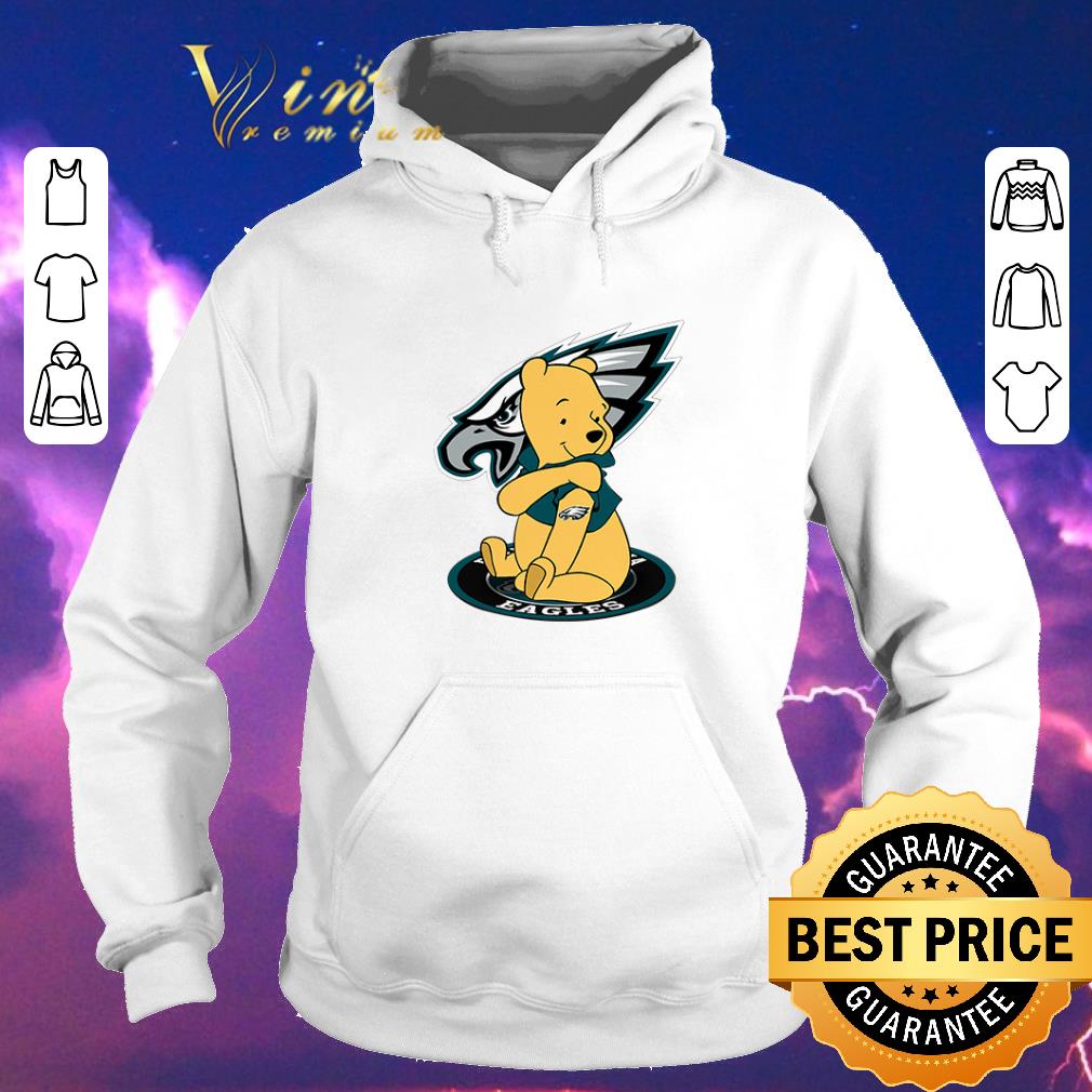 Nice Pooh tattoos Philadelphia Eagles logo shirt sweater 4 - Nice Pooh tattoos Philadelphia Eagles logo shirt sweater
