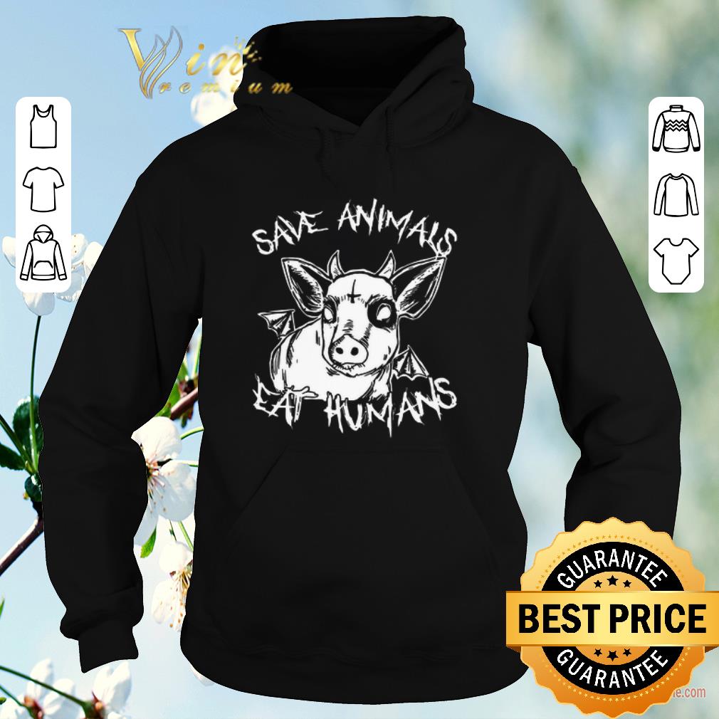 Nice Satanic cow save animals eat humans shirt sweater 4 - Nice Satanic cow save animals eat humans shirt sweater