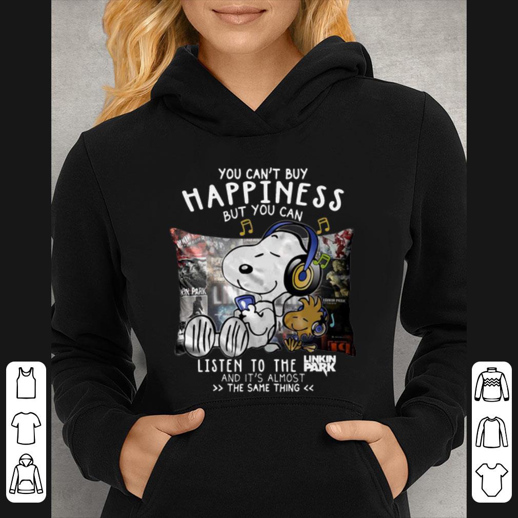 Nice Snoopy You Can t Buy Happiness But You Can Listen To Linkin Park shirt 4 - Nice Snoopy You Can't Buy Happiness But You Can Listen To Linkin Park shirt