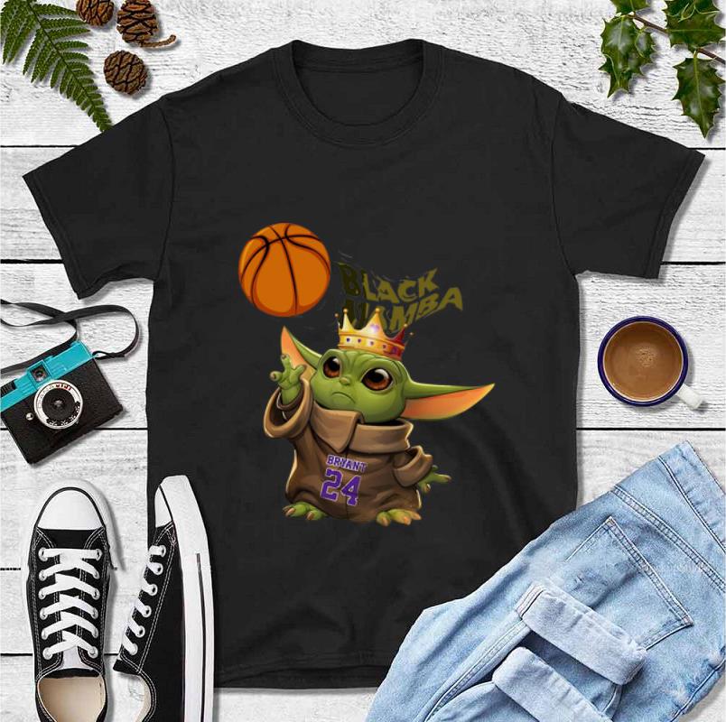Nice Star Wars Baby Yoda Black Mamba Kobe Bryant shirt 4 - Nice Star Wars Baby Yoda Black Mamba Kobe Bryant shirt
