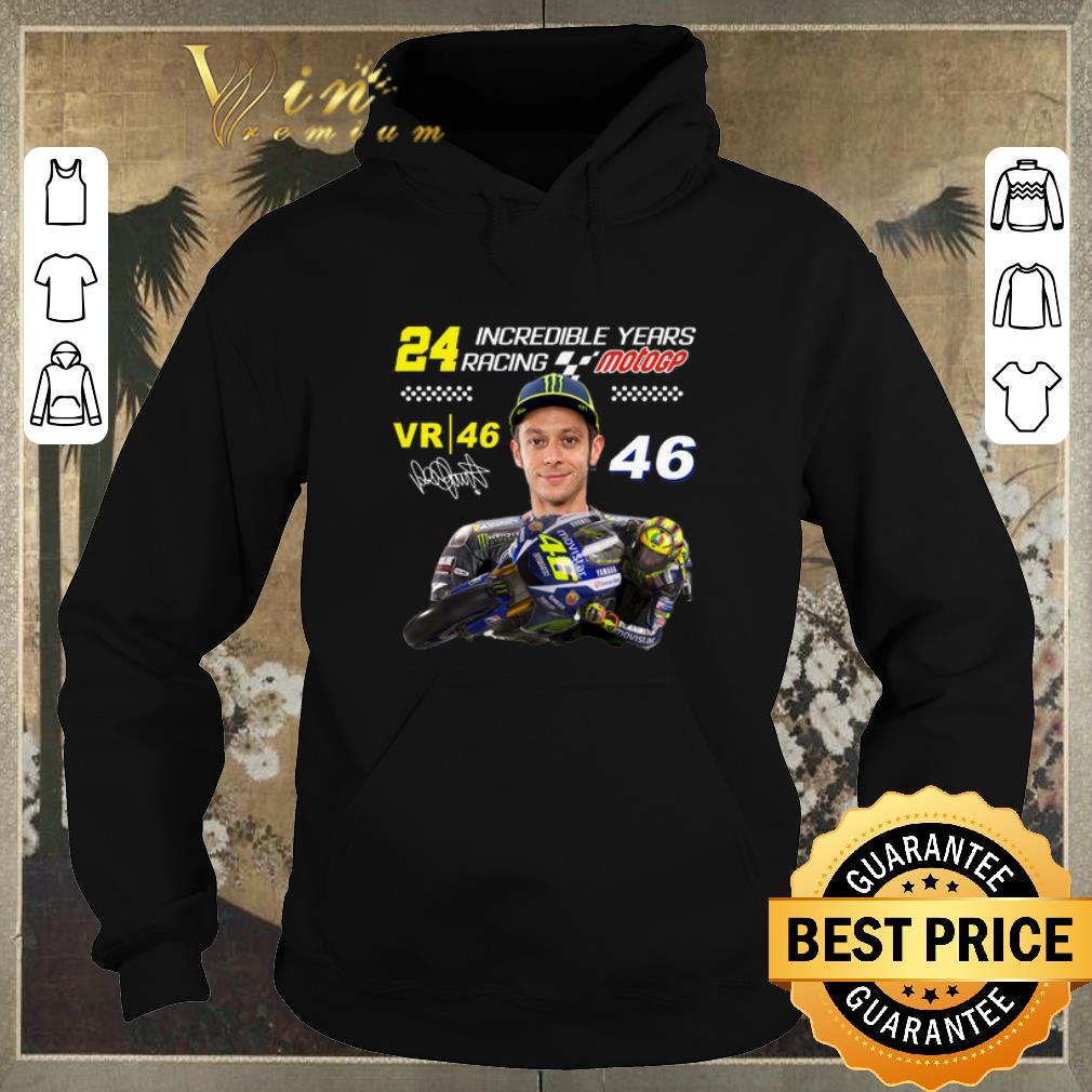 Official 24 Incredible years racing MotoGP VR46 signature Valentino Rossi shirt sweater Official 24 Incredible years racing MotoGP VR46 signature Valentino Rossi shirt sweater 4 - Official 24 Incredible years racing MotoGP VR46 signature Valentino Rossi shirt sweater