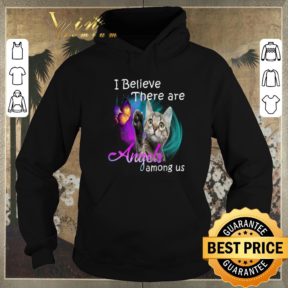Official Butterfly cat i believe there are Angels among us shirt 4 - Official Butterfly cat i believe there are Angels among us shirt