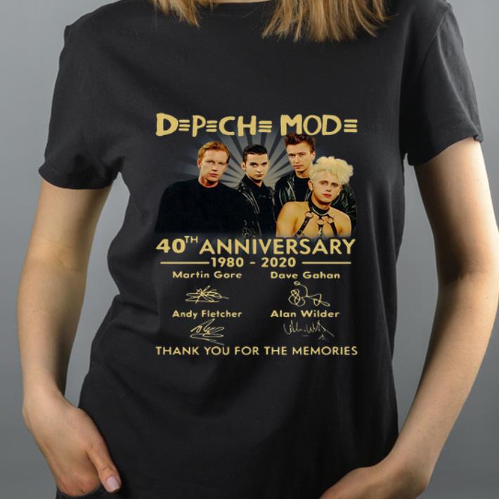 Official Dpch Mod 40th Anniversary 1980 2020 Thank You For The Memories shirt 4 - Official Dpch Mod 40th Anniversary 1980 2020 Thank You For The Memories shirt