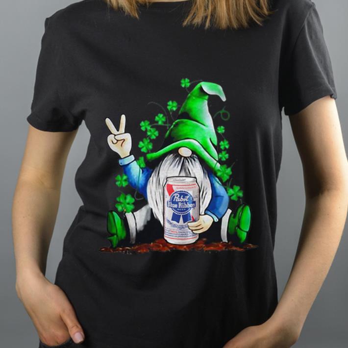 Official Gnomes Lucky Hug Pabst Blue Ribbon Life Shamrock St Patricks Day shirt 4 - Official Gnomes Lucky Hug Pabst Blue Ribbon Life Shamrock St Patricks Day shirt