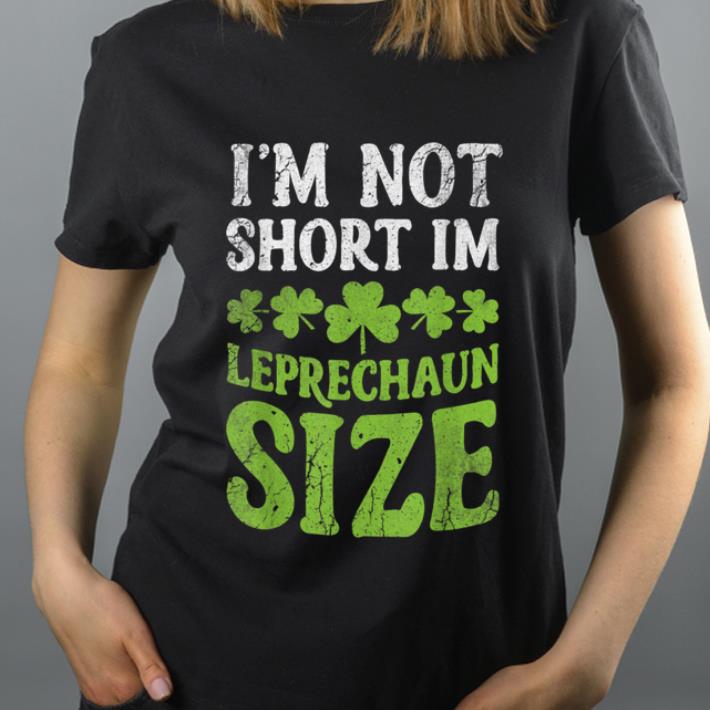 Official I m Not Short I m Leprechaun Size St Patricks Day Boys Men shirt 4 - Official I'm Not Short I'm Leprechaun Size St Patricks Day Boys Men shirt