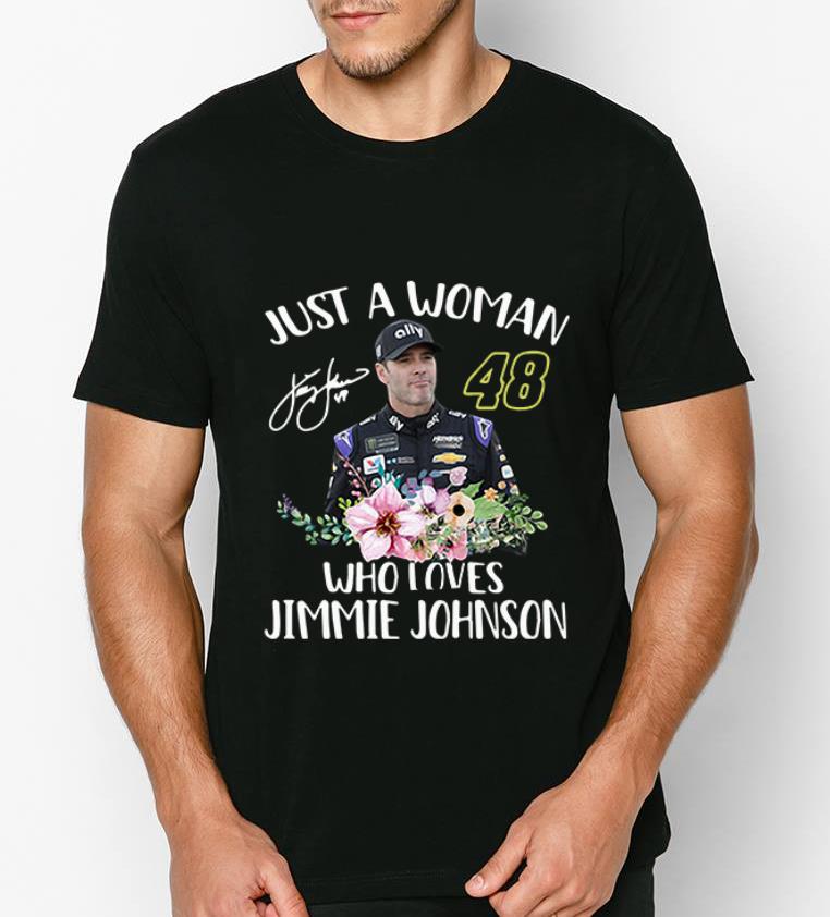 Official Just A Woman Who Loves Jummie Johnson 48 Signature shirt 4 - Official Just A Woman Who Loves Jummie Johnson 48 Signature shirt