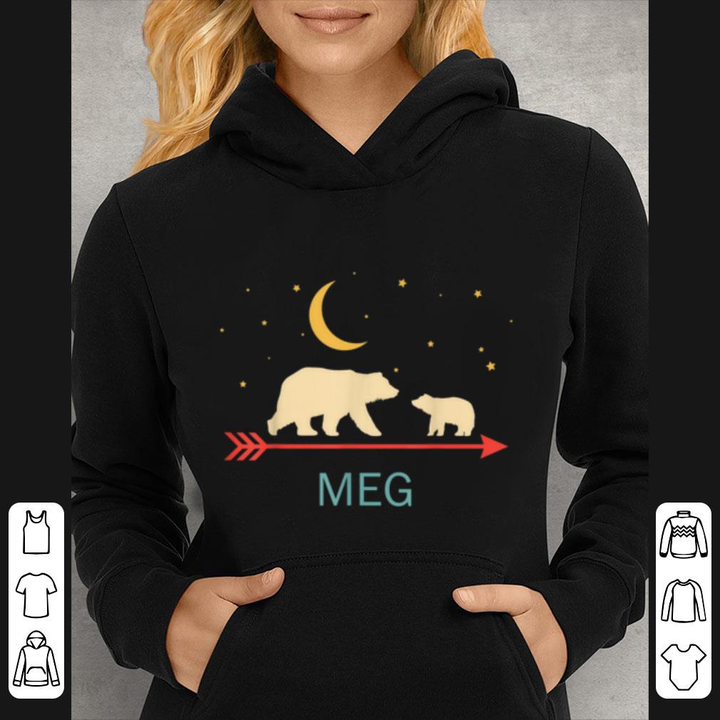 Official Meg Name Gift Personalized Mama Bear With 1 Cub shirt 4 - Official Meg Name Gift Personalized Mama Bear With 1 Cub shirt