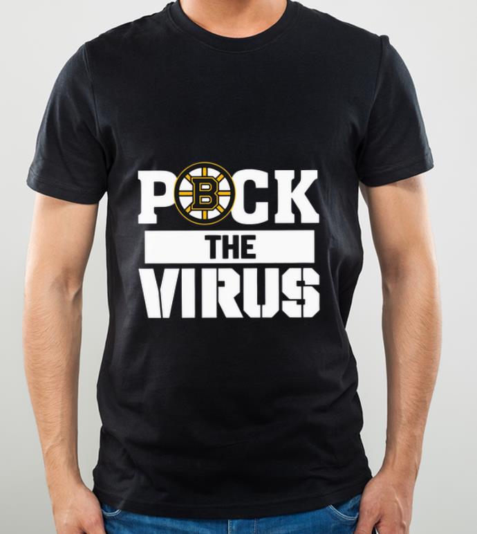 Official Puck The Virus Boston Bruins shirt 4 - Official Puck The Virus Boston Bruins shirt
