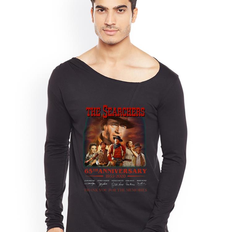 Official The Searchers 65th anniversary thank you for the memories signatures shirt 4 - Official The Searchers 65th anniversary thank you for the memories signatures shirt