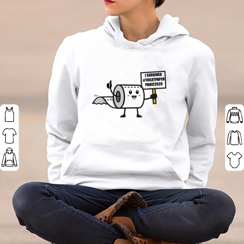 Original Covid 19 I Survived ToiletPaper Panic 2020 shirt 4 - Original Covid-19 I Survived #ToiletPaper Panic 2020 shirt