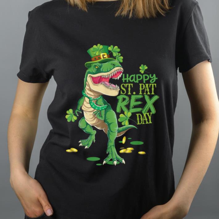 Original Happy St Pat T rex Day St Patricks Day Dinosaur Gift Kids shirt 4 - Original Happy St. Pat T-rex Day St. Patricks Day Dinosaur Gift Kids shirt