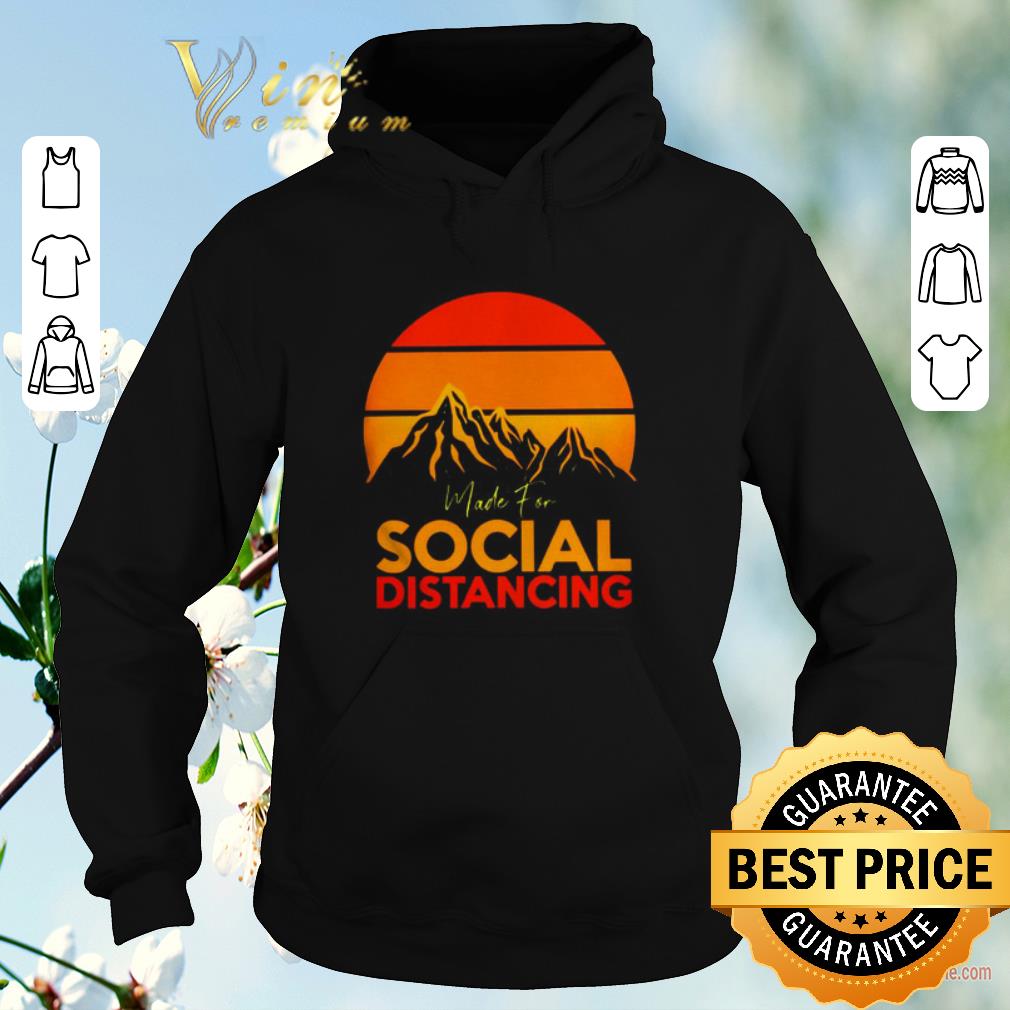 Original Made for social distancing sunset shirt sweater 4 - Original Made for social distancing sunset shirt sweater