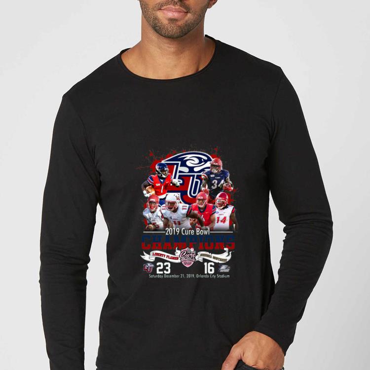 Premium 2019 Cure Bowl Champions Liberty Flames Vs Georgia Southern shirt 4 - Premium 2019 Cure Bowl Champions Liberty Flames Vs Georgia Southern shirt