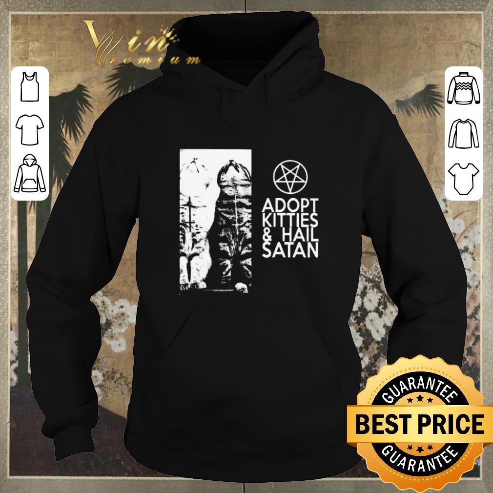 Premium Cat adopt kitties and hail satan Jesus shirt sweater Premium Cat adopt kitties and hail satan Jesus shirt sweater 4 - Premium Cat adopt kitties and hail satan Jesus shirt sweater