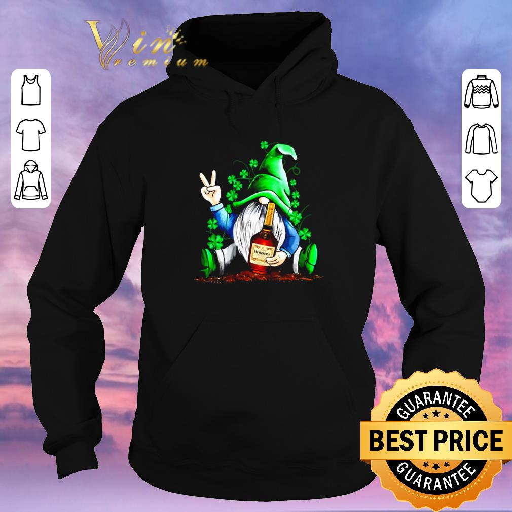 Premium Gnome hug Hennessy wine St Patrick s Day shirt sweater 4 - Premium Gnome hug Hennessy wine St. Patrick's Day shirt sweater