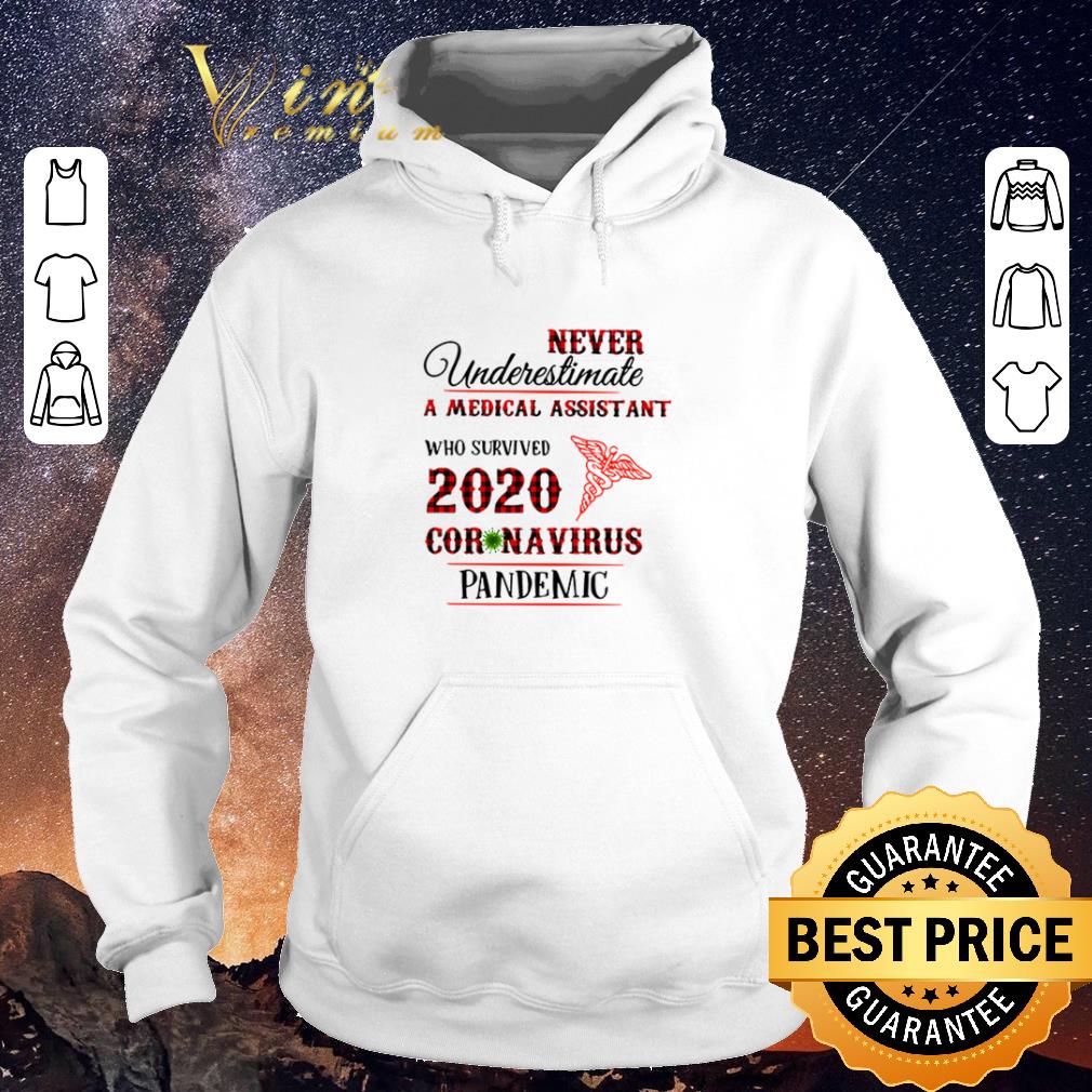 Premium Never underestimate A Medical Assistant who survived 2020 coronavirus pandemic shirt sweater 4 - Premium Never underestimate A Medical Assistant who survived 2020 coronavirus pandemic shirt sweater